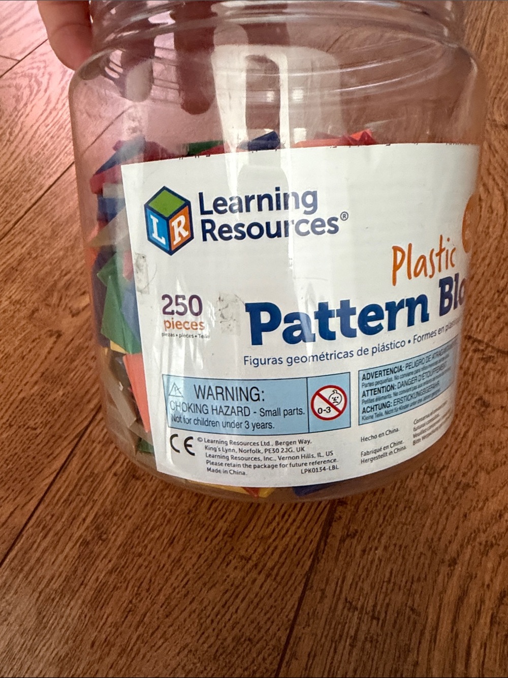 Learning resources - Plastic Pattern Blocks - Picture 4 of 6